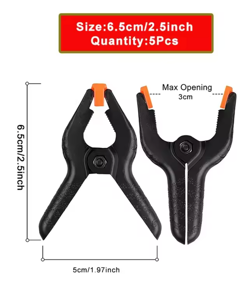 Daka Pro Grip Heavy-Duty Studio Clamps