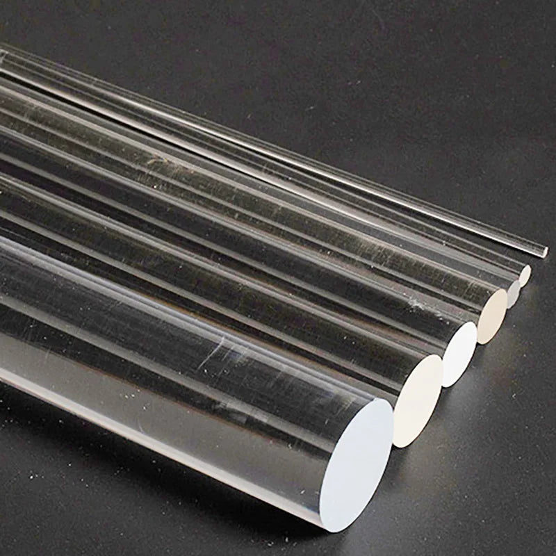 Clear Acrylic Round Rod