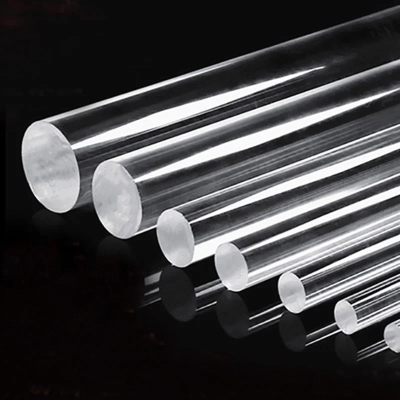 Clear Acrylic Round Rod