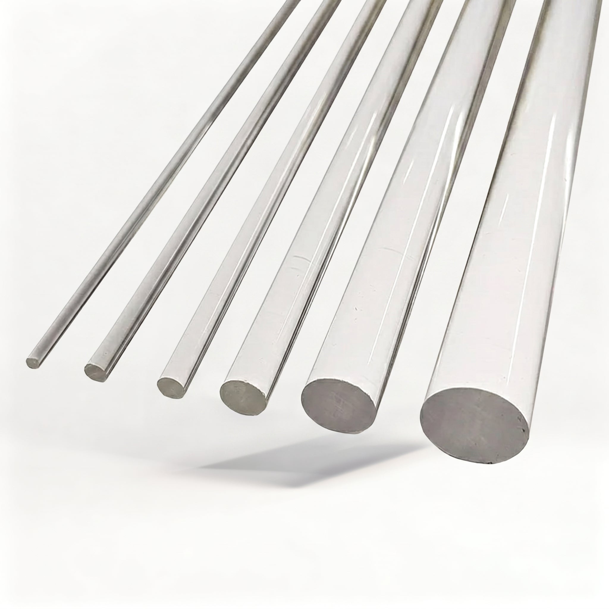 Clear Acrylic Round Rod